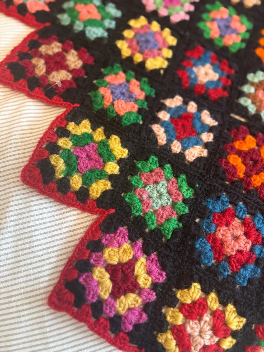 Handmade vintage crochet